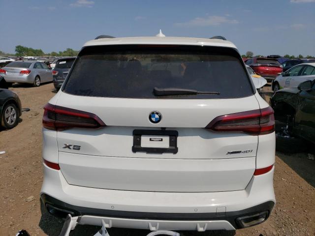 5UXCR6C03P9R54702 - 2023 BMW X5 XDRIVE40I WHITE photo 6