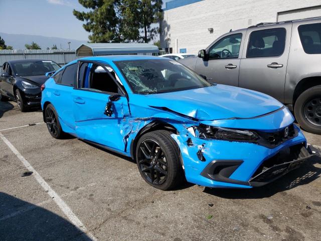 19XFL2H85NE005488 - 2022 HONDA CIVIC SPORT 蓝色 照片 4