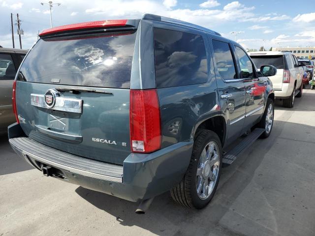 1GYFK43559R139739 - 2009 CADILLAC ESCALADE HYBRID TEAL photo 3