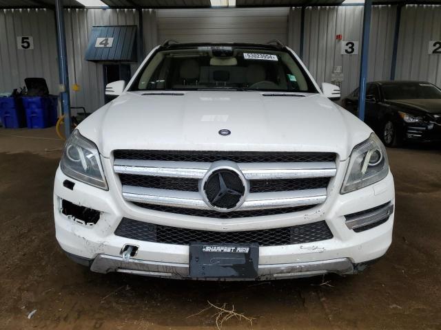 4JGDF7CE7EA405415 - 2014 MERCEDES-BENZ GL 450 4MATIC WHITE photo 5