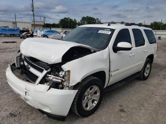 1GNFK23079R176233 - 2009 CHEVROLET TAHOE K1500 LT WHITE photo 1