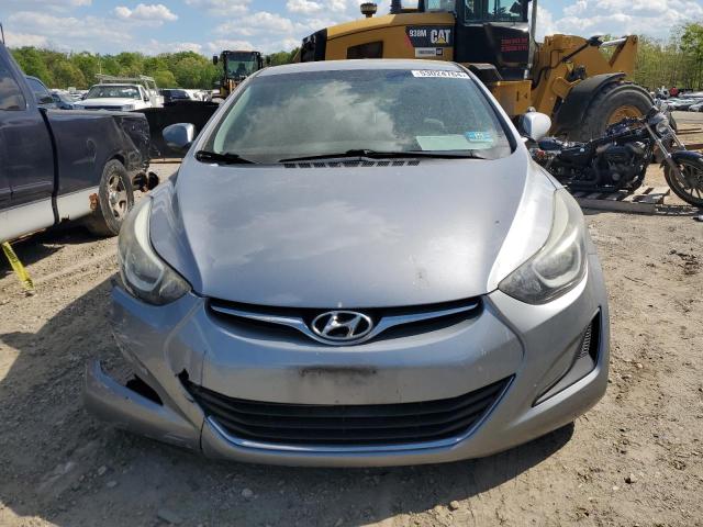 5NPDH4AEXFH633306 - 2015 HYUNDAI ELANTRA SE SILVER photo 5