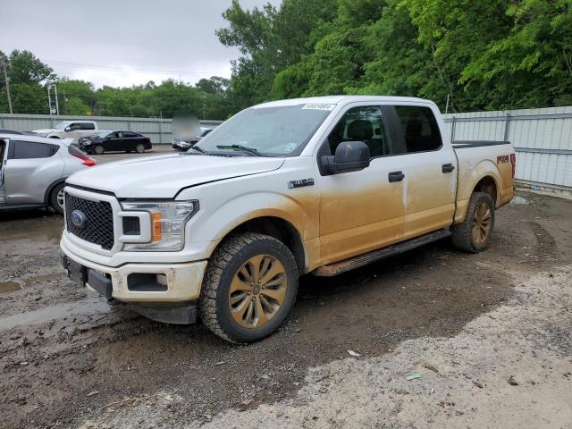 1FTEW1E52JKF67119 - 2018 FORD F150 SUPERCREW WHITE photo 1