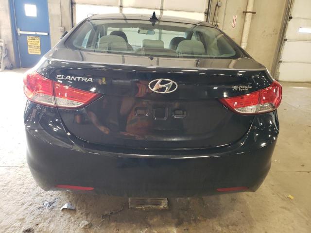 5NPDH4AE2DH322868 - 2013 HYUNDAI ELANTRA GLS BLACK photo 6