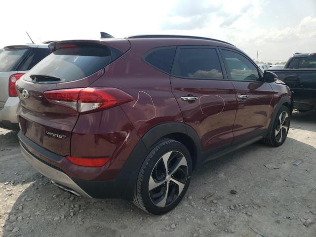 KM8J33A21GU130283 - 2016 HYUNDAI TUCSON LIMITED RED photo 3