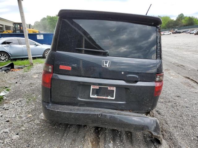 5J6YH18977L014677 - 2007 HONDA ELEMENT SC BLACK photo 6