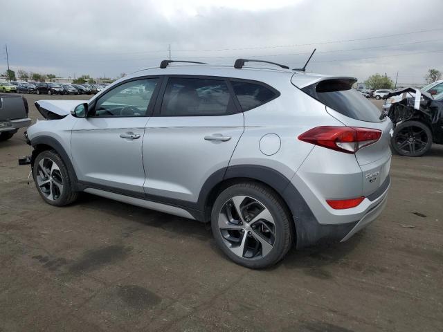 KM8J3CA26HU398599 - 2017 HYUNDAI TUCSON LIMITED SILVER photo 2