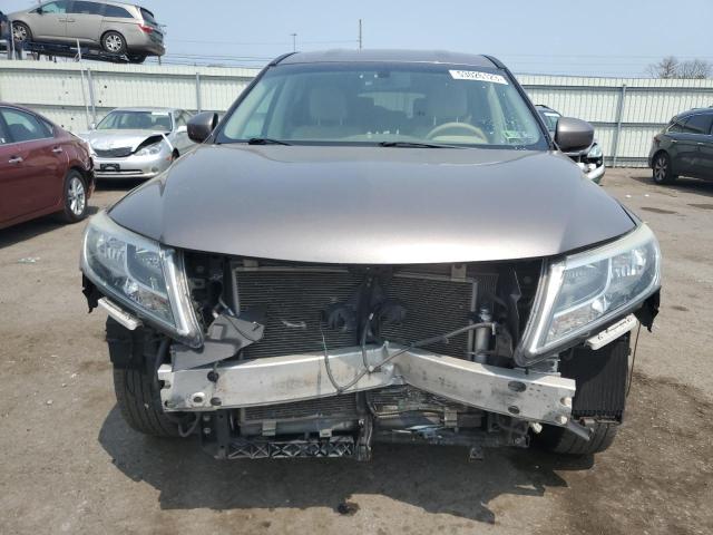 5N1AR2MM3DC660469 - 2013 NISSAN PATHFINDER S GRAY photo 5