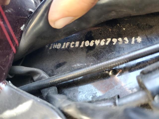 1HD1FCW106Y679331 - 2006 HARLEY-DAVIDSON FLHTCUI 栗色 照片 9