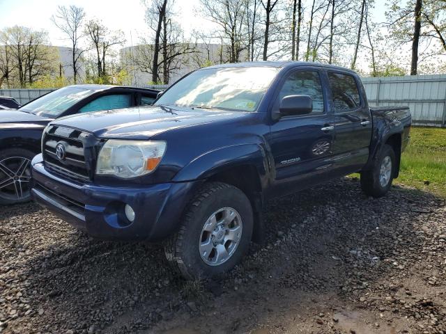 3TMLU42N48M019161 - 2008 TOYOTA TACOMA DOUBLE CAB BLUE photo 1