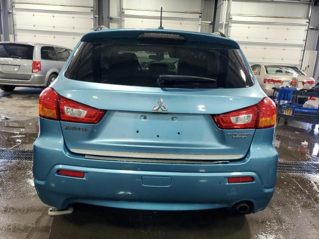 JA4AR4AU7BZ020385 - 2011 MITSUBISHI OUTLANDER SE BLUE photo 6