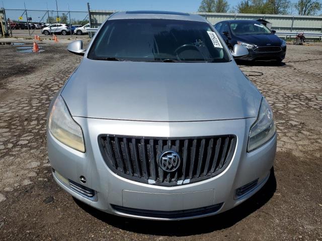 W04GW5EV3B1081842 - 2011 BUICK REGAL CXL SILVER photo 5