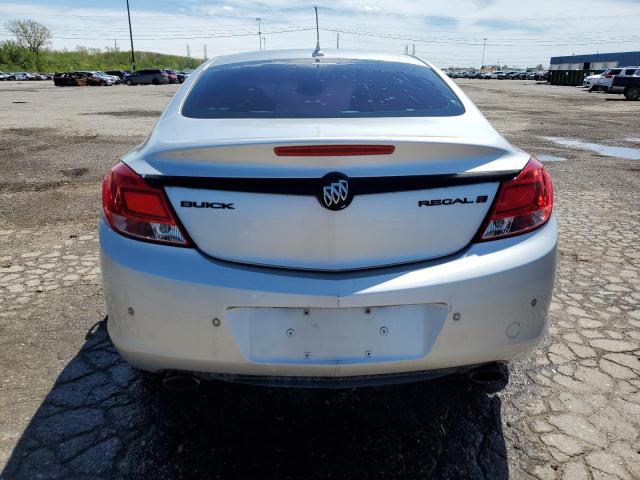 W04GW5EV3B1081842 - 2011 BUICK REGAL CXL SILVER photo 6