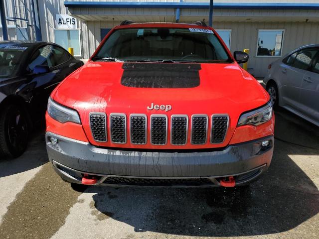 1C4PJMBX4KD369596 - 2019 JEEP CHEROKEE TRAILHAWK RED photo 5