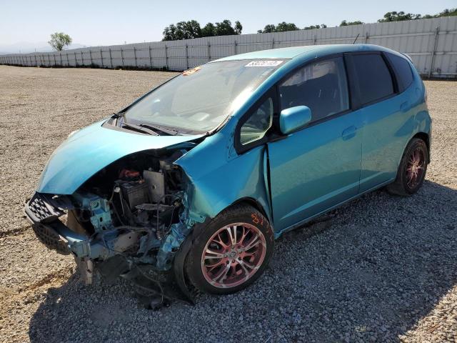 JHMGE8H51CC033055 - 2012 HONDA FIT SPORT BLUE photo 1