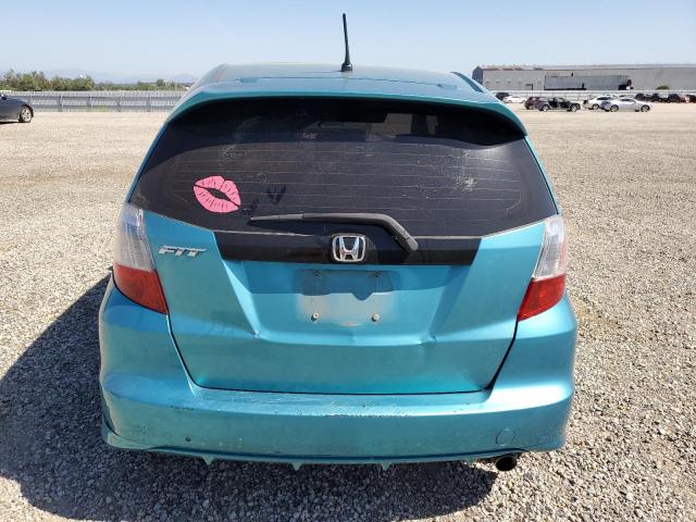 JHMGE8H51CC033055 - 2012 HONDA FIT SPORT BLUE photo 6