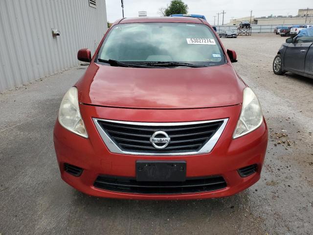 3N1CN7APXEL829464 - 2014 NISSAN VERSA S RED photo 5