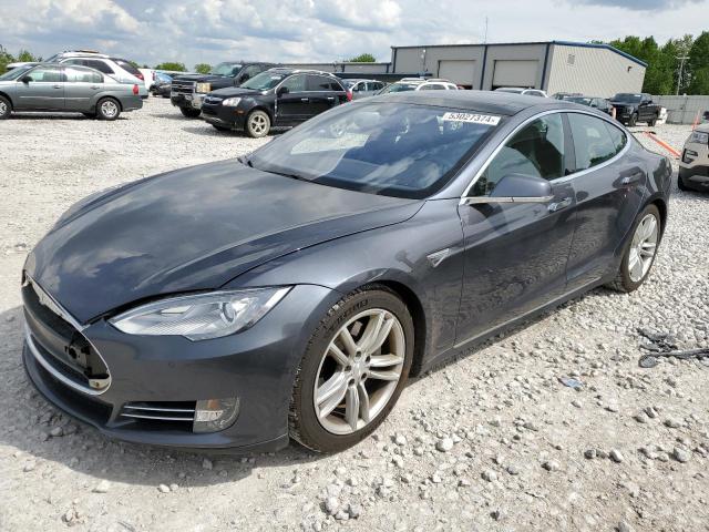 5YJSA1E20GF129356 - 2016 TESLA MODEL S Boz foto 1