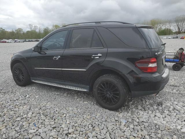 4JGBB22E58A385113 - 2008 MERCEDES-BENZ ML 320 CDI BLACK photo 2