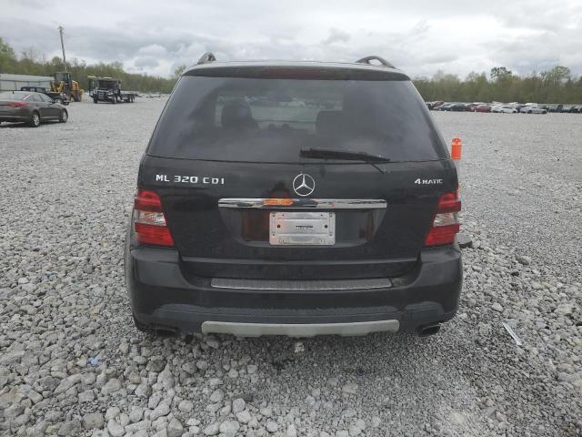 4JGBB22E58A385113 - 2008 MERCEDES-BENZ ML 320 CDI BLACK photo 6