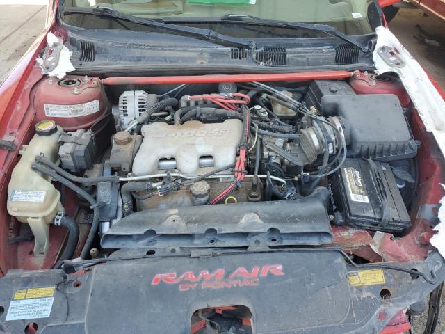 1G2NW52E71C110414 - 2001 PONTIAC GRAND AM GT RED photo 11