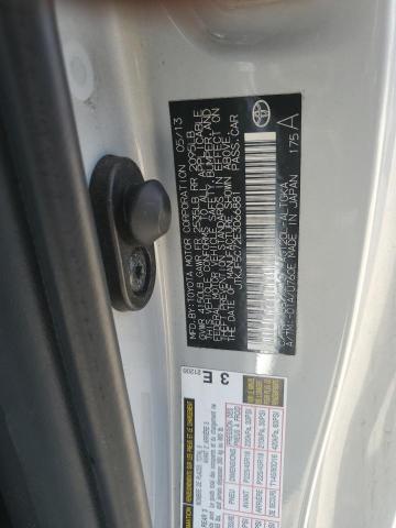 JTKJF5C72E3066881 - 2014 TOYOTA SCION TC 银色 照片 12