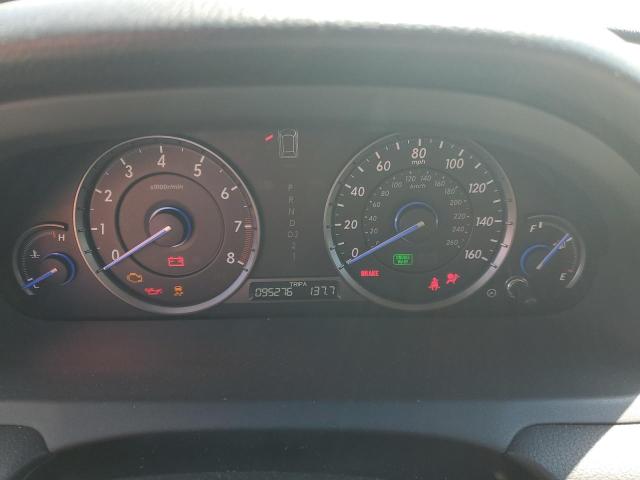 5J6TF1H57CL006442 - 2012 HONDA CROSSTOUR EXL Ақ фото 9