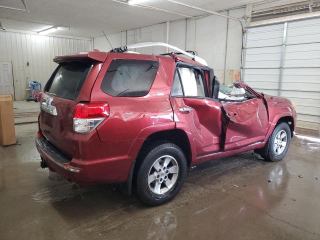 JTEBU5JR7D5122981 - 2013 TOYOTA 4RUNNER SR5 勃艮第红 照片 3