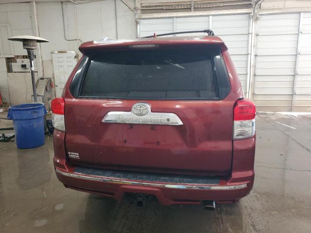 JTEBU5JR7D5122981 - 2013 TOYOTA 4RUNNER SR5 勃艮第红 照片 6