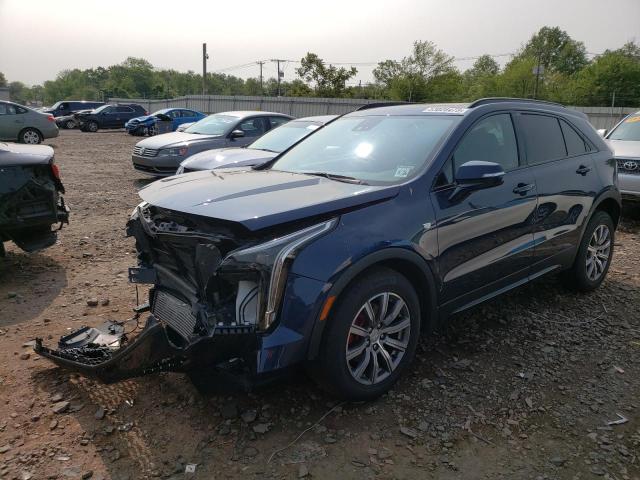 1GYFZFR41MF000594 - 2021 CADILLAC XT4 SPORT BLUE photo 1