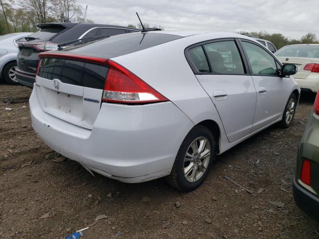 JHMZE2H76AS005648 - 2010 HONDA INSIGHT EX WHITE photo 3