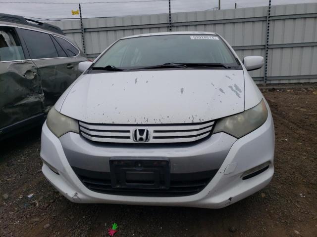 JHMZE2H76AS005648 - 2010 HONDA INSIGHT EX WHITE photo 5