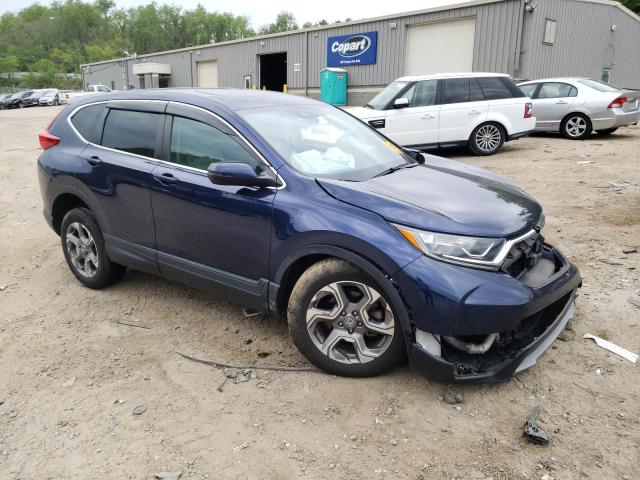 2HKRW2H57KH603146 - 2019 HONDA CR-V EX BLUE photo 4