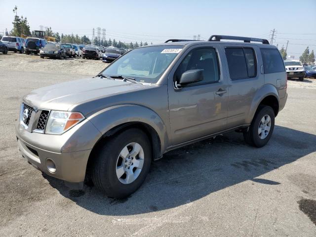 5N1AR18U06C613553 - 2006 NISSAN PATHFINDER LE GRAY photo 1