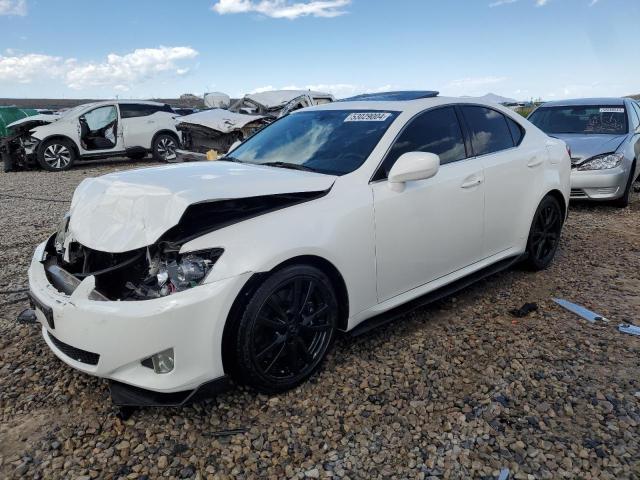 JTHBE262762005934 - 2006 LEXUS IS 350 WHITE photo 1