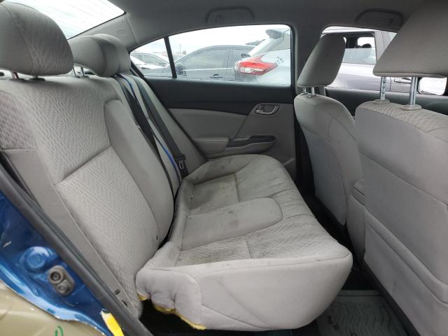 2HGFB2F50EH551410 - 2014 HONDA CIVIC LX 蓝色 照片 10