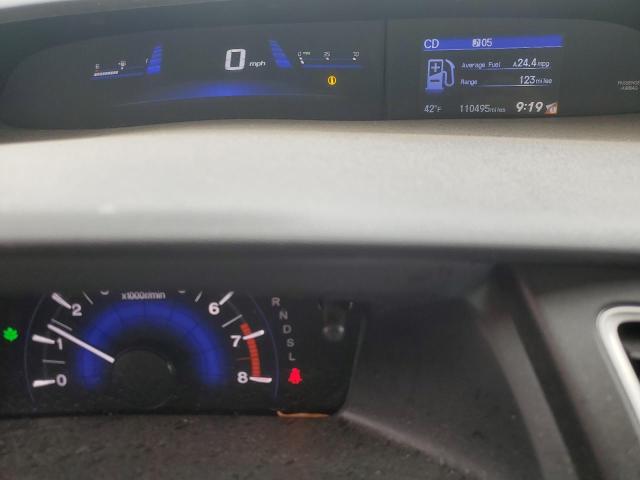 2HGFB2F50EH551410 - 2014 HONDA CIVIC LX 蓝色 照片 9