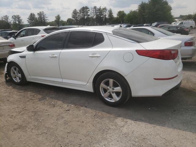 KNAGM4A70F5642376 - 2015 KIA OPTIMA LX WHITE photo 2