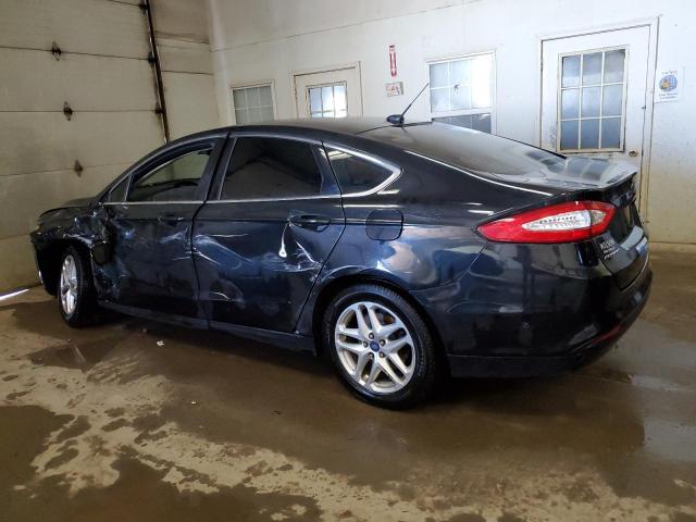 3FA6P0HR6DR146858 - 2013 FORD FUSION SE BLACK photo 2