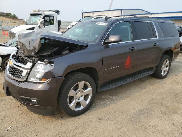 1GNSKHKC2HR174028 - 2017 CHEVROLET SUBURBAN K1500 LT GRAY photo 1