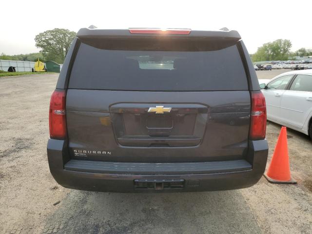 1GNSKHKC2HR174028 - 2017 CHEVROLET SUBURBAN K1500 LT GRAY photo 6