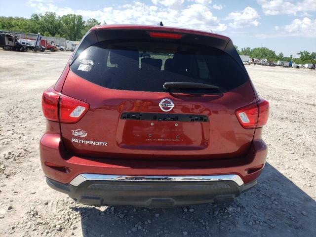 5N1DR2MN7HC693244 - 2017 NISSAN PATHFINDER S RED photo 6