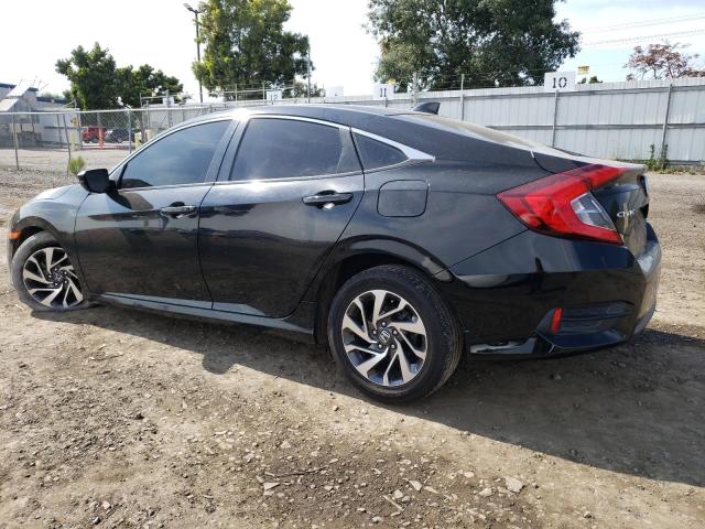 2HGFC2F71JH526573 - 2018 HONDA CIVIC EX BLACK photo 2