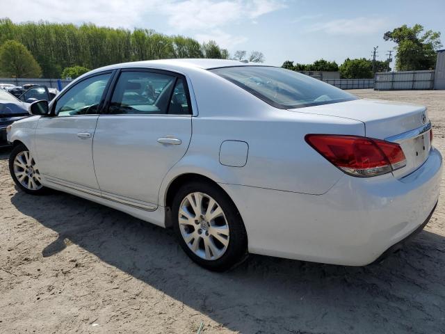 4T1BK3DB1CU451284 - 2012 TOYOTA AVALON BASE WHITE photo 2