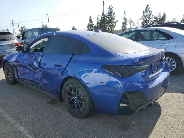 WBY33AW07RFS19600 - 2024 BMW I4 M50 BLUE photo 2