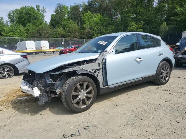 JN1AJ0HR8BM853264 - 2011 INFINITI EX35 BASE BLUE photo 1