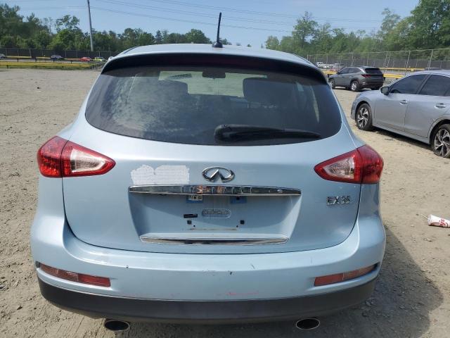 JN1AJ0HR8BM853264 - 2011 INFINITI EX35 BASE BLUE photo 6