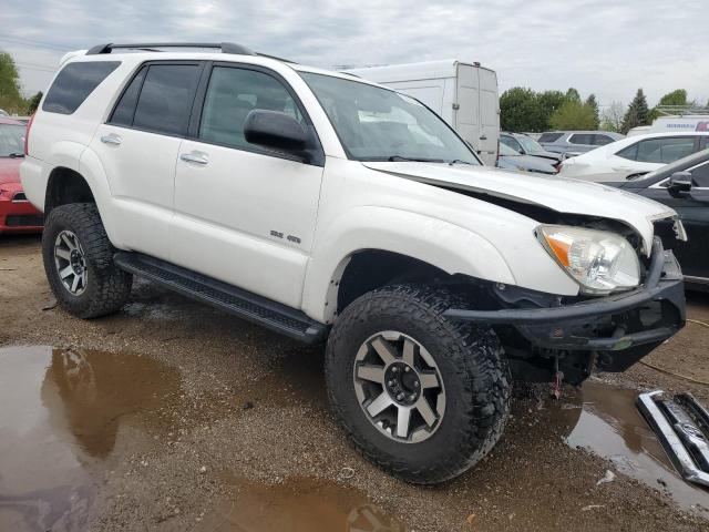 JTEBU14R780130151 - 2008 TOYOTA 4RUNNER SR5 WHITE photo 4