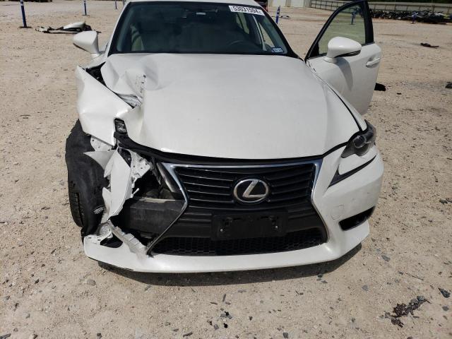 JTHBF1D28E5011832 - 2014 LEXUS IS 250 WHITE photo 11