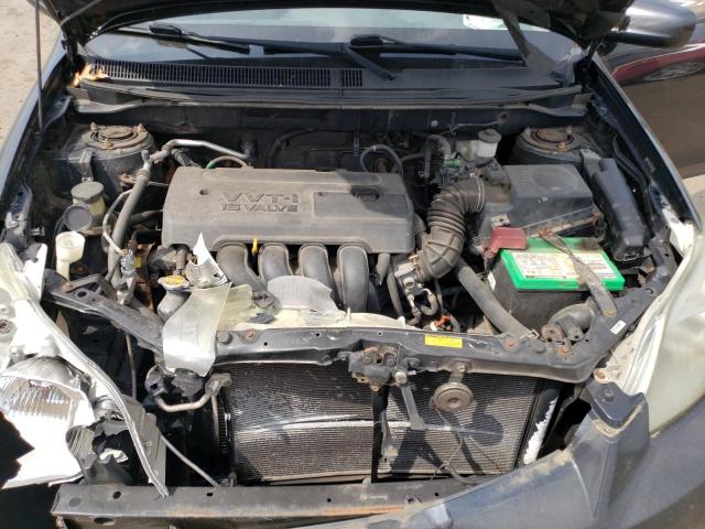 2T1KR32E35C360546 - 2005 TOYOTA COROLLA MA XR BLACK photo 11